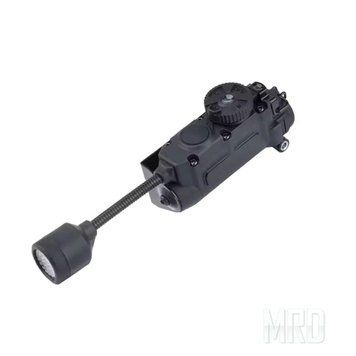 Ліхтарик на шолом Sidewinder Stalk FMA (White/Red/Green/Blue/IR) з гнучкою ніжкою u8c-flp-w0b фото
