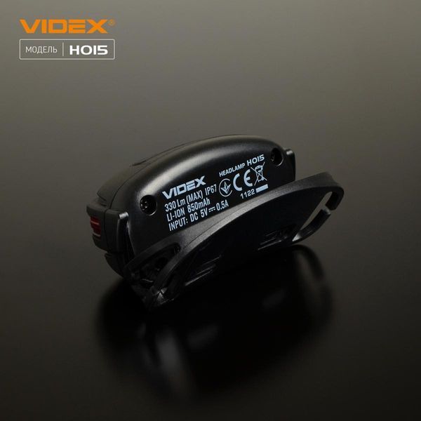 Налобний світлодіодний ліхтарик VIDEX VLF-H015 330Lm 5000K 643-a72 фото