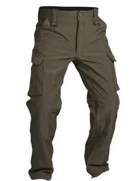 Штани Mil-Tec Softshell Explorer зимові водонепроникні Olive 11360001 n2l-v8u-hgm фото