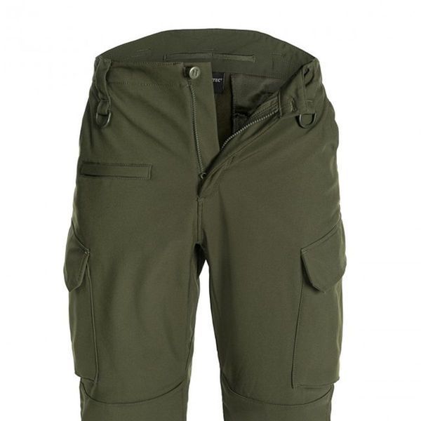 Штани Mil-Tec Softshell Explorer зимові водонепроникні Olive 11360001 n2l-v8u-hgm фото