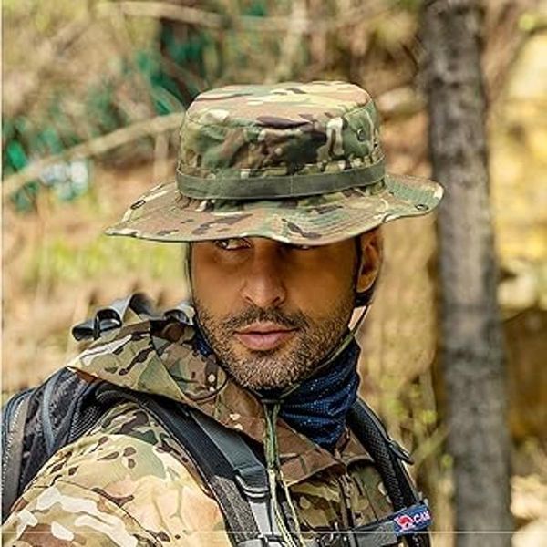 Панама Military Sun Hat Boonie OCP Scorpion USA 7jo-n5f-djl фото
