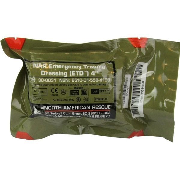 Еластичний бинт NAR Emergency Trauma Dressing (ETD) ABD 6 &times; 12 &times; 12 &times; 70 2044934593 фото
