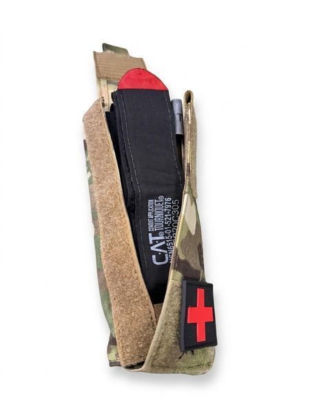Комплект EastGear: підсумок під турнікет + турнікет CAT Gen 7 + патч Med Cross 8ci-03a фото
