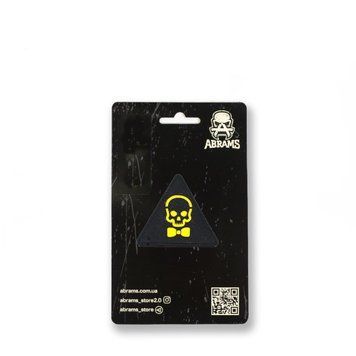 Патч Abrams Danger Boy Yellow | Black 5ic-576 фото