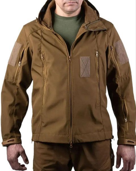 Тактична куртка soft shell coyote uuk-7mi-gsx фото