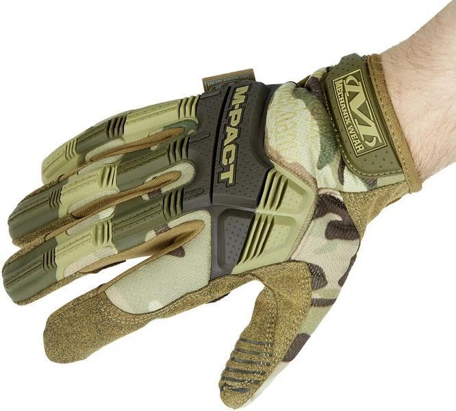 Рукавички Mechanix M-Pact Multicam 3ou-smq-ofn фото