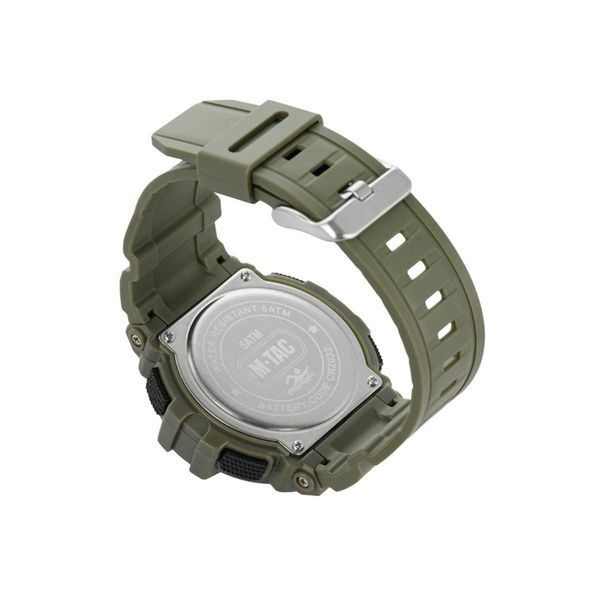 Тактичний годинник з компасом M-Tac | Army Green ai8-ai7 фото