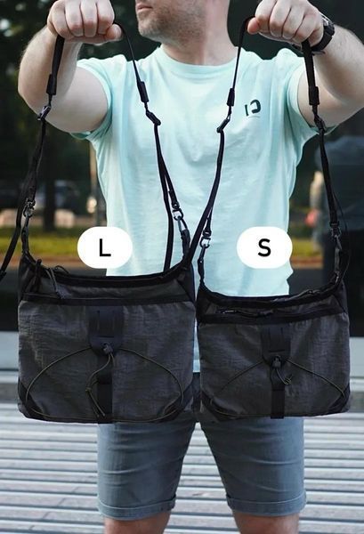 Сумка EAST GEAR ARGO Sling | Grey ifk-j68-7tm фото