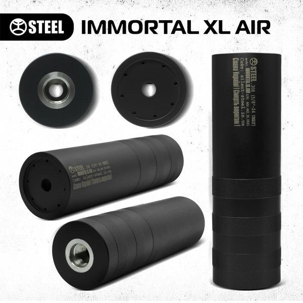 Саундмодератор IMMORTAL XL AIR 5.45 24х1.5 7b4-62b фото
