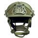 Балістичний шолом NIJ IIIA Sestan-Busch BK-ACH-HC, OD Green 2000768383 фото 2