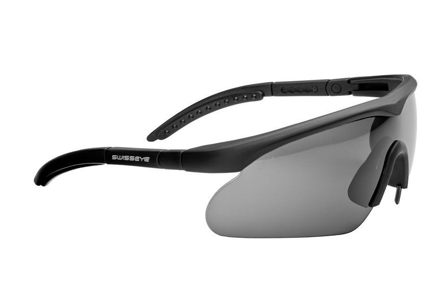 Окуляри захисні Swiss Eye Raptor New Black 3ba-b03 фото