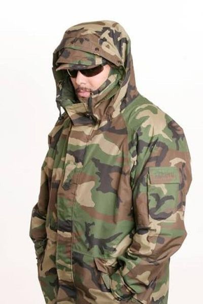 Комплект Куртка + штани ECWCS Gen II level 6 Gore-Tex Woodland XL/R i09-050 фото