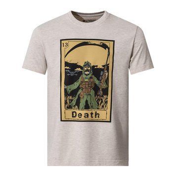 Футболка Hoffmann Equipment Death | Beige L i98-948 фото