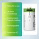 Акумулятор Pujimax CR123A (16340) 3.7V 700 мА&middot;год USB Type-C, Green 893-b4i фото 2
